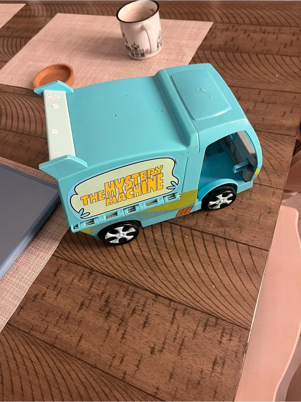 Scooby doo Mystery Machine Kids Toy Van - Teal